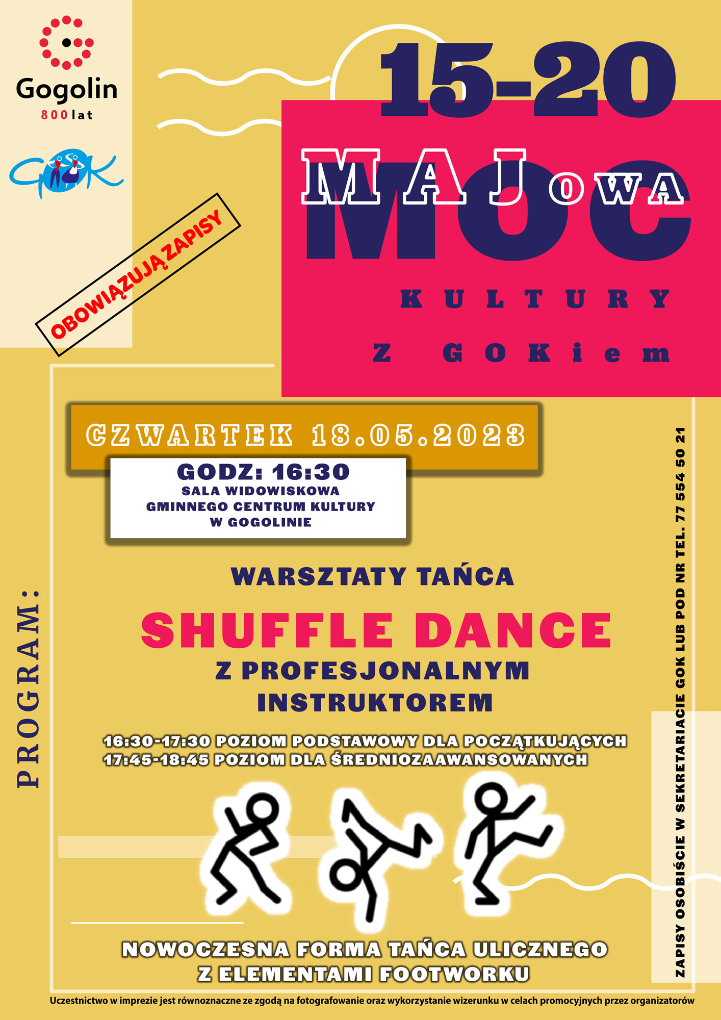 Warsztaty tańca SHUFFLE DANCE z profesjonalnym instruktorem