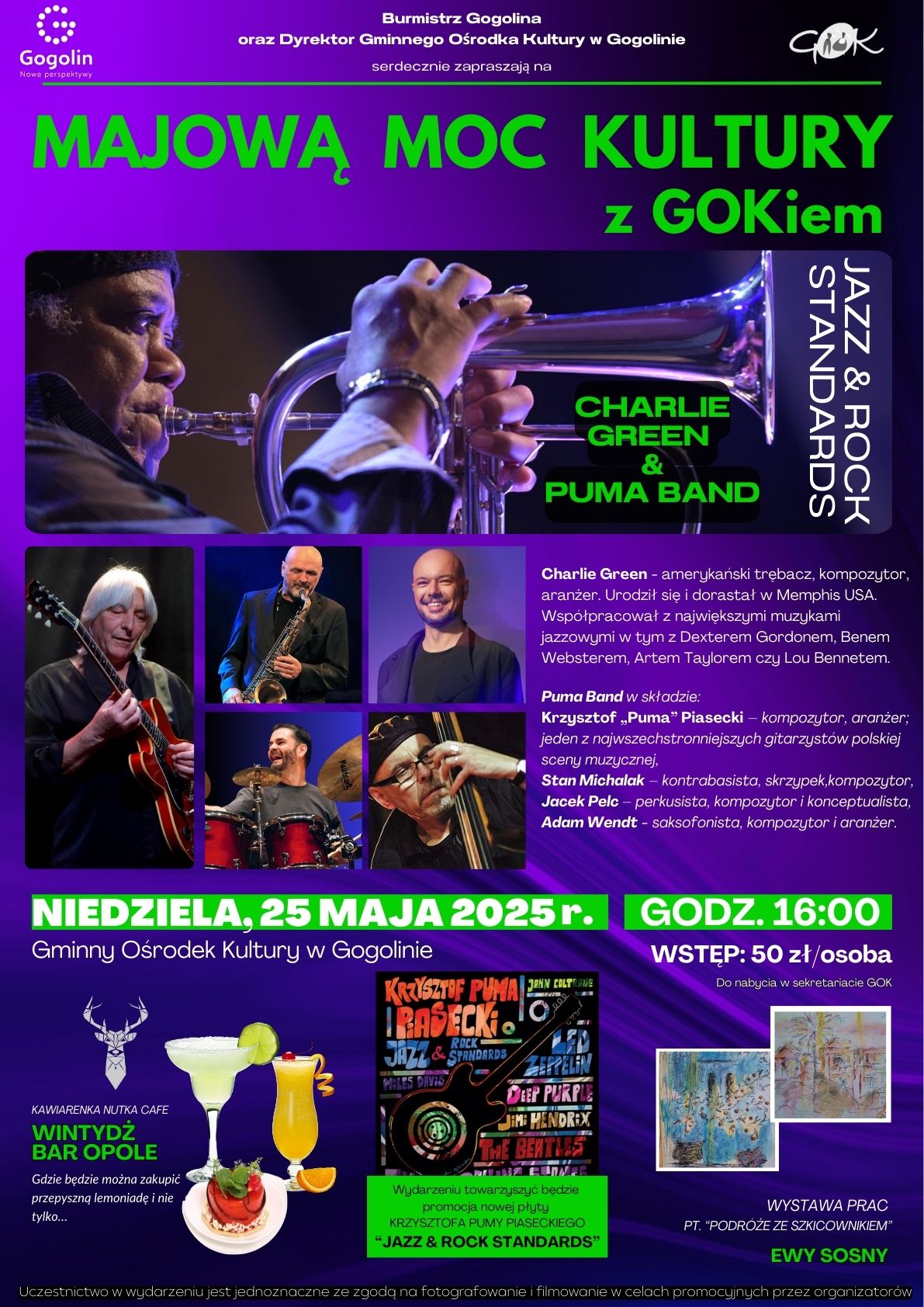 Koncert jazzowy 25 maj