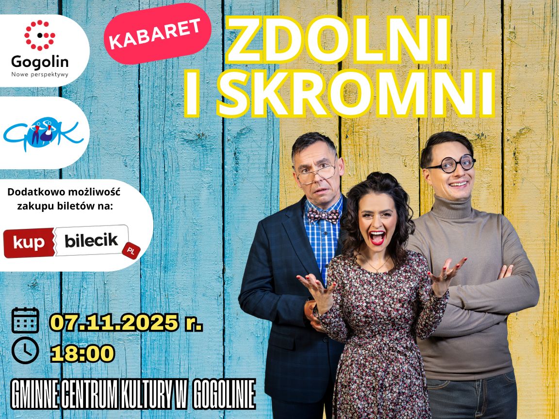 Kabaret Zdolni i Skromni w zupełnie nowym programie „Da się zrozumieć”