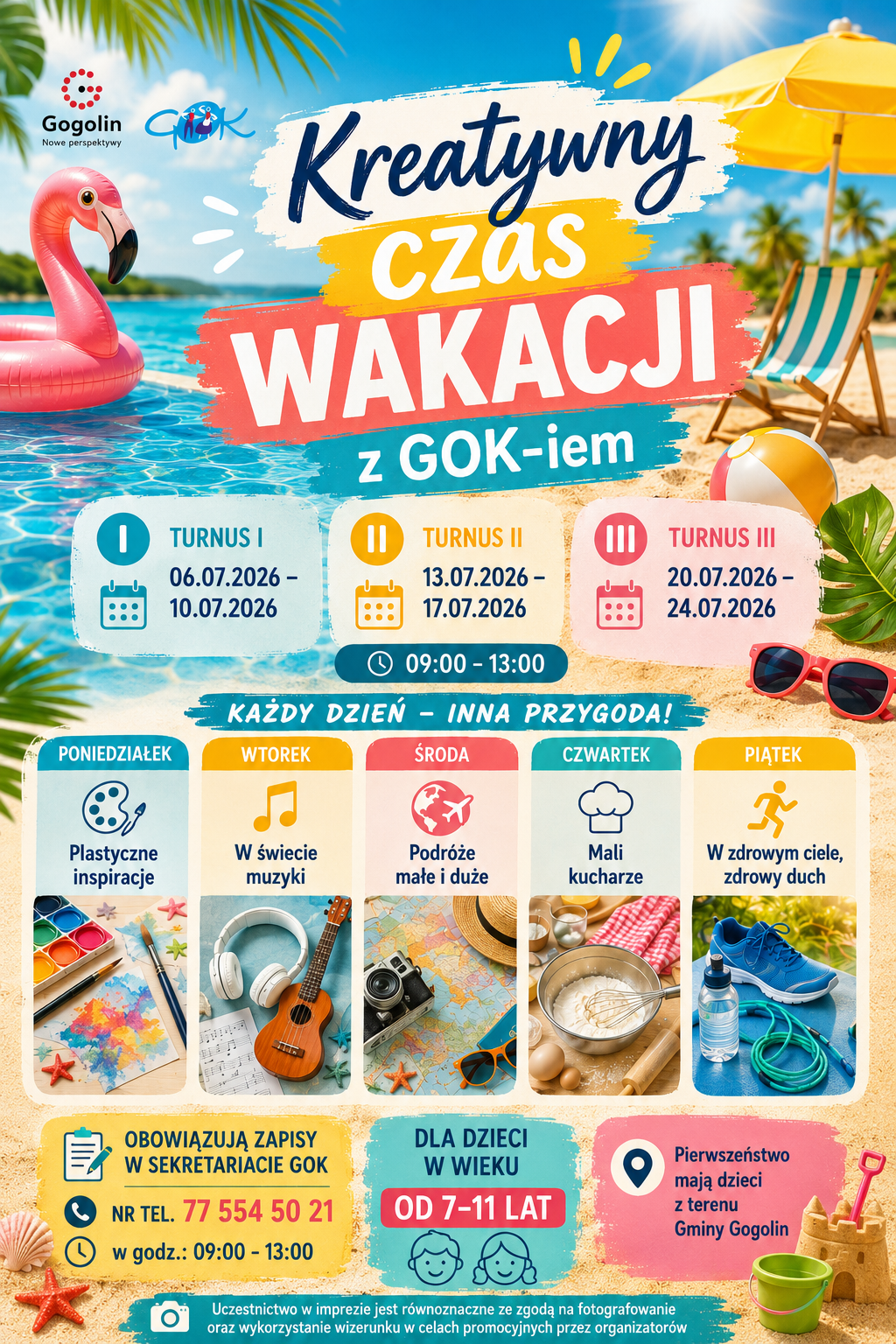 Kreatywny czas wakacji