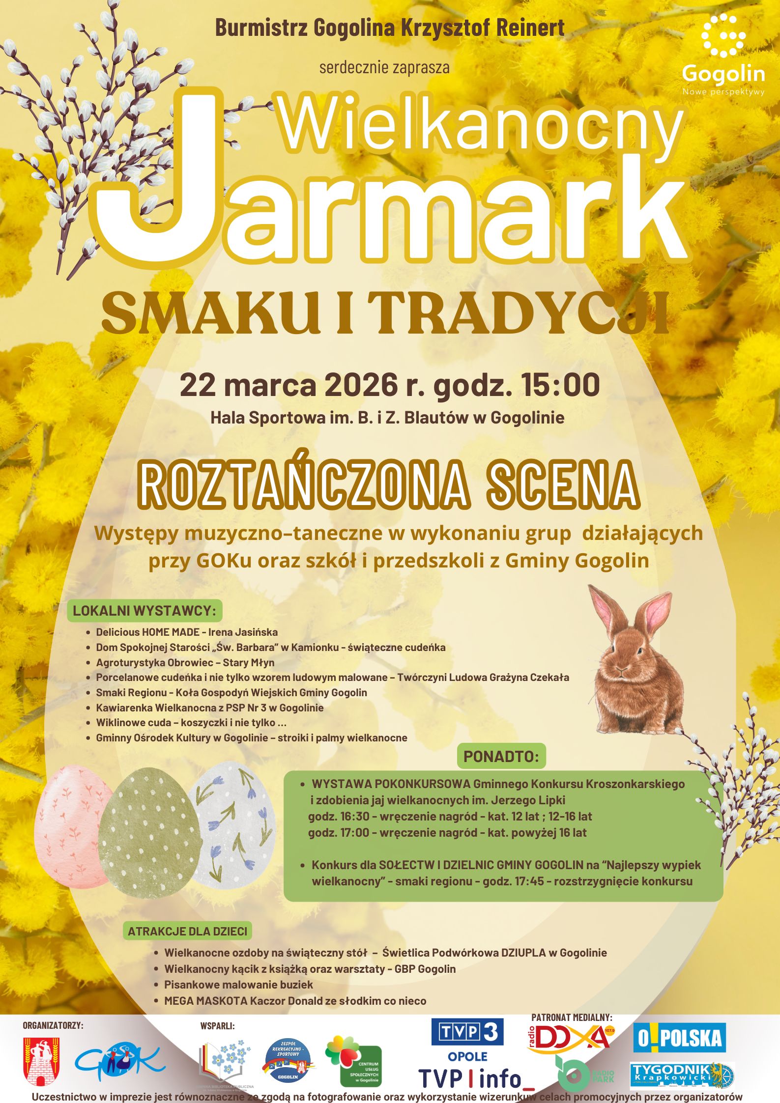 Plakat Jarmark Wielkanocny