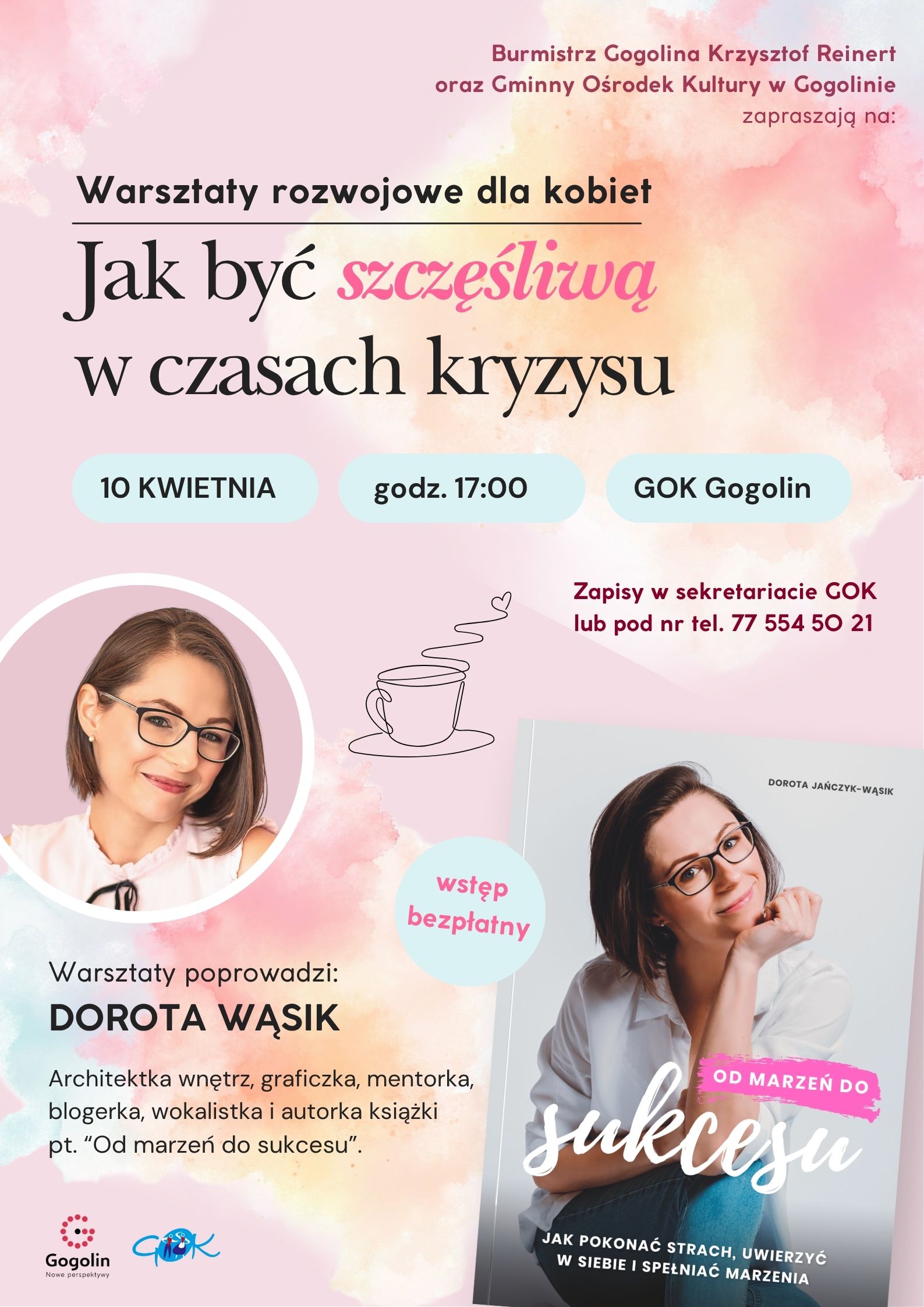 Plakat Warsztat rozwojowy dla kobiet 2