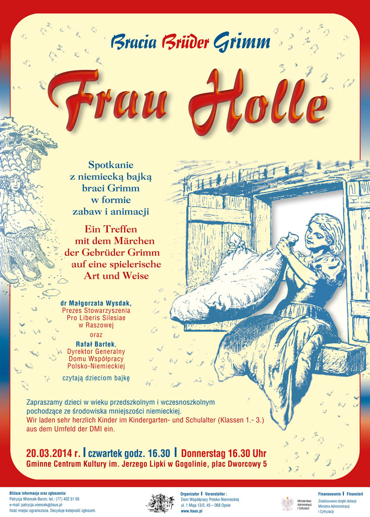 Spotkanie z „Frau Holle" Braci Grimm