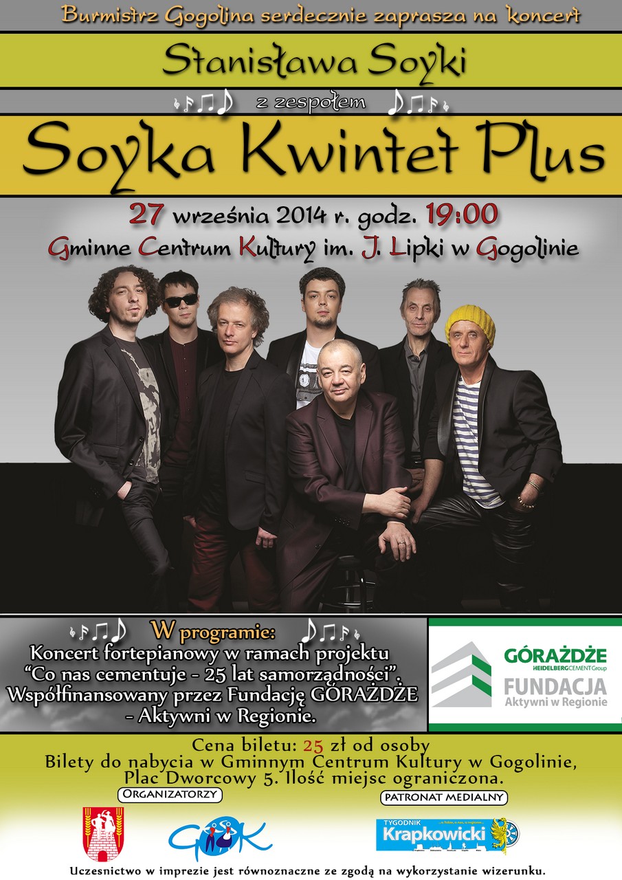 Koncert Stanisława Soyki