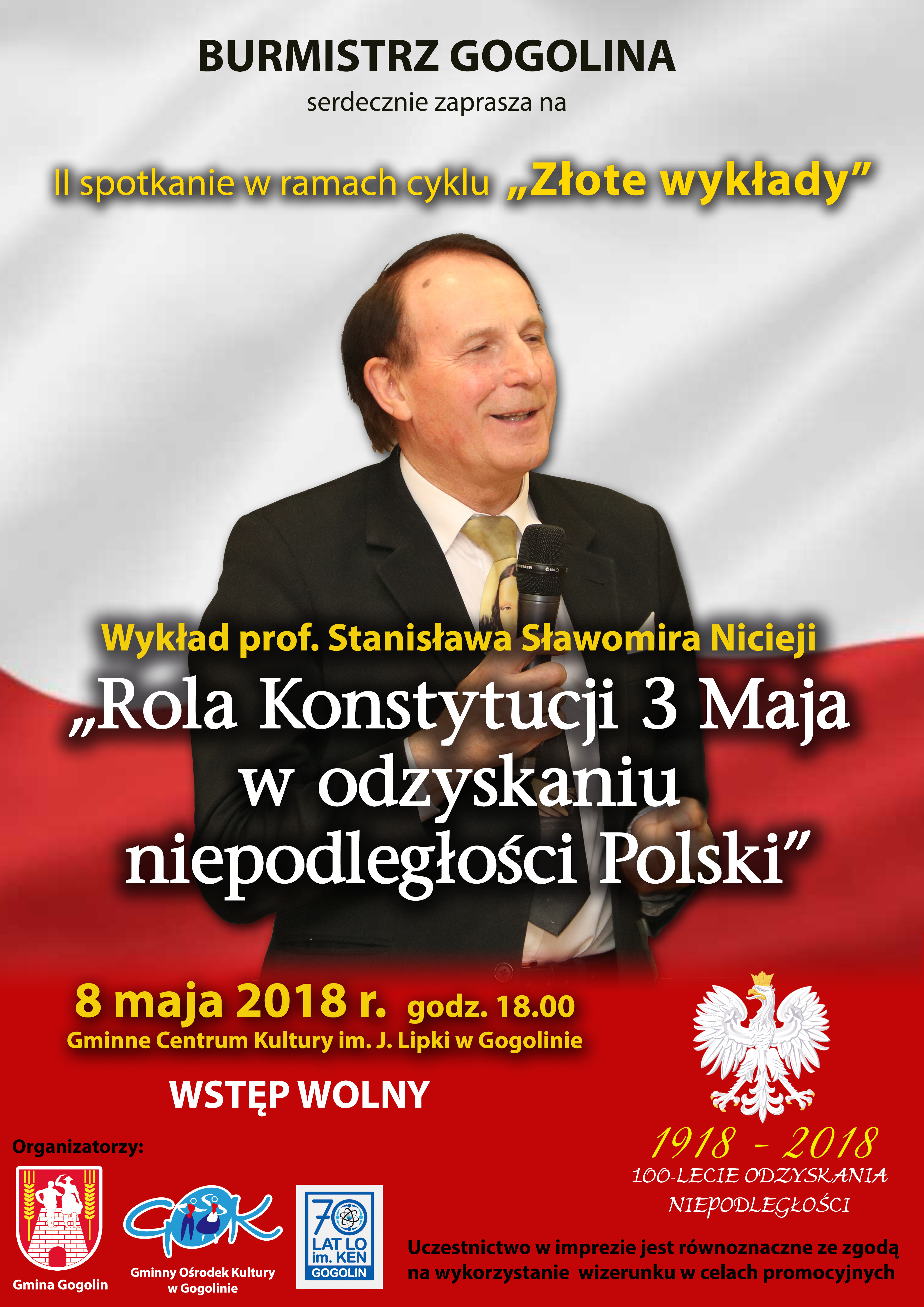 Obchody 100-lecia Odzyskania Niepodległości w Gminnym Ośrodku Kultury w Gogolinie